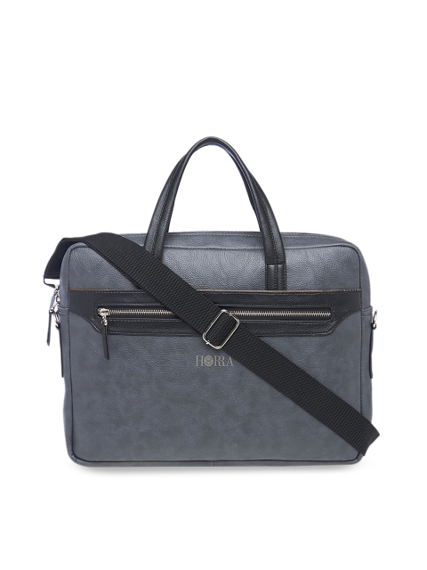 

HORRA Women Grey Solid Laptop Bag