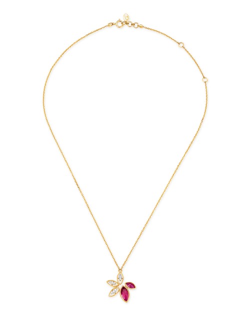 

Mia by Tanishq 14KT Yellow Gold Diamond Necklace