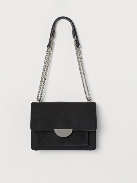 

H&M Women Black Small Shoulder Bag
