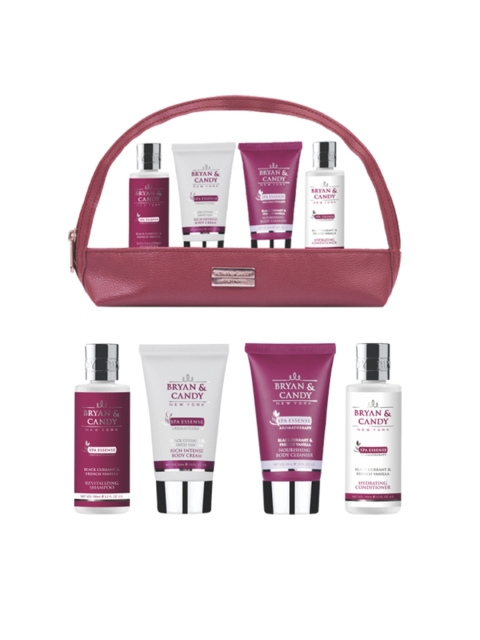 

BRYAN & CANDY NEW YORK Women Black Currant & Vanilla Ultimate Indulgence Morning Mantra Gift Set, Burgundy