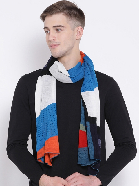 

SHINGORA Men Multi-Coloured Colourblocked Muffler