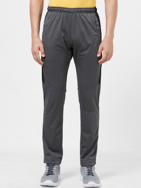

Imagica Men Charcoal Grey Solid Slim Fit Track Pants