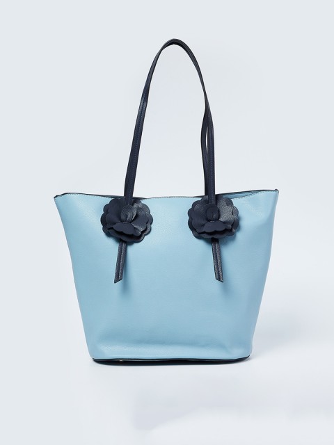 

Ginger by Lifestyle Blue Solid Shoulder Bag