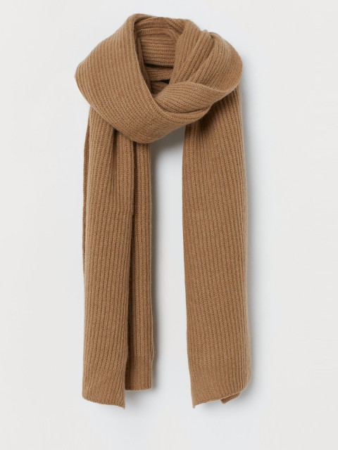 

H&M Men Cashmere Scarf, Beige