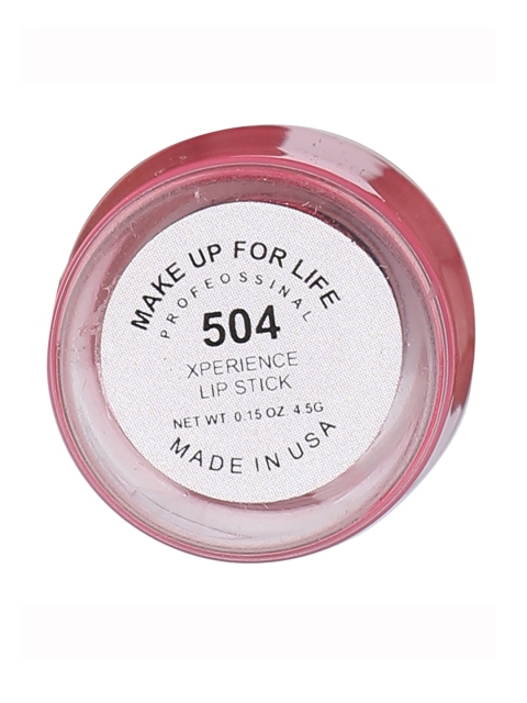 

Make Up For Life Pink 504 Matte Long Lasting Xperience Lipstick