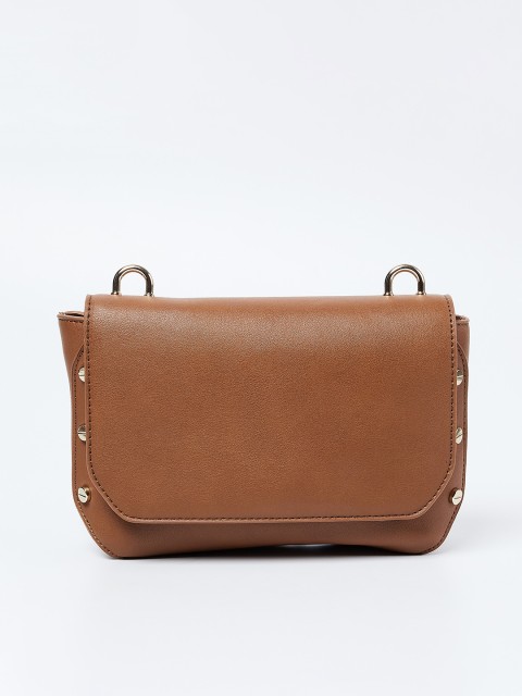 

CODE by Lifestyle Tan Brown Solid Sling Bag