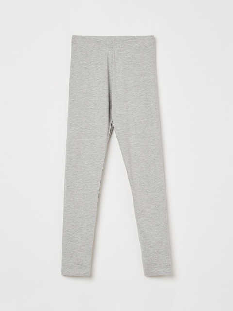 

Fame Forever by Lifestyle Girls Grey Solid Leggings, Grey melange
