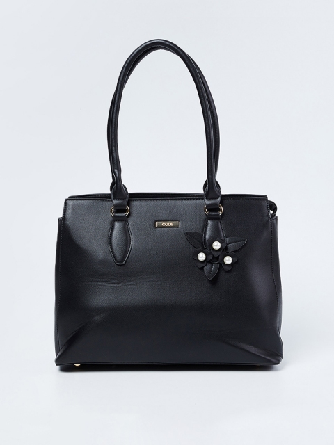 

CODE by Lifestyle Black Solid Handheld Bag