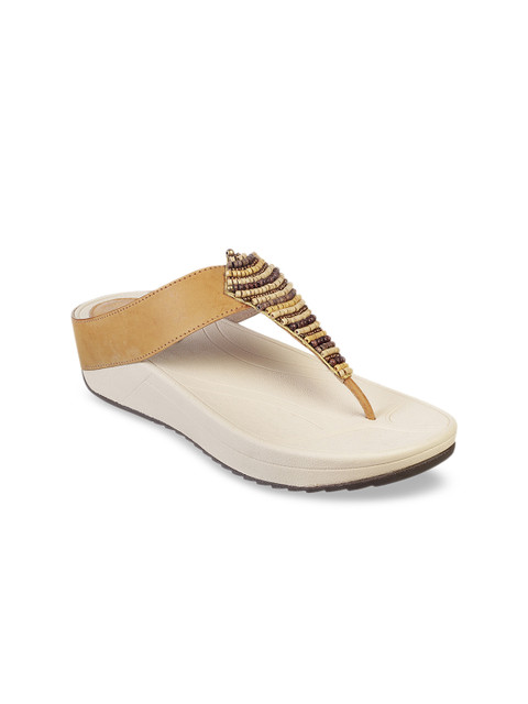 

SOLE HEAD Women Yellow Solid Comfort Heels