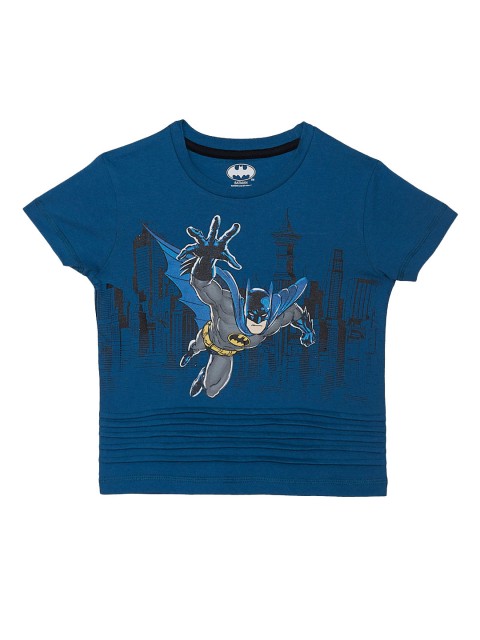 

Kids Ville Batman featured Blue Tshirt for Boys
