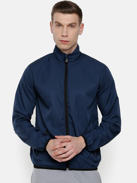 

Azani Men Blue Solid Lightweight Padded Jacket