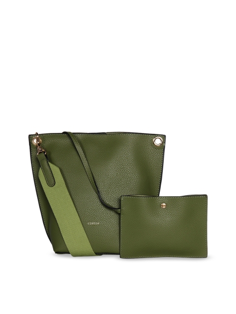 

ESBEDA Green Solid Shoulder Bag