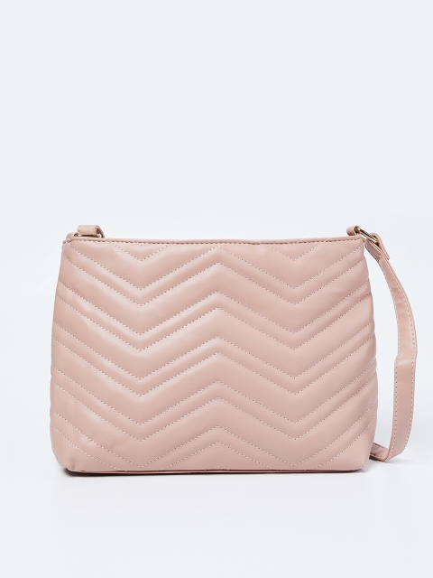

CODE by Lifestyle Pink Solid Sling Bag