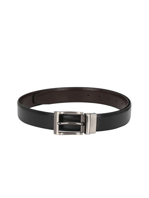 

Calvadoss Men Black & Brown Reversible Leather Belt
