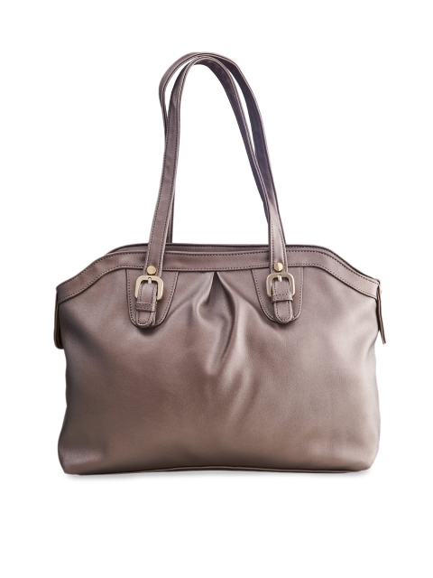 

LEGAL BRIBE Brown Solid Handheld Bag