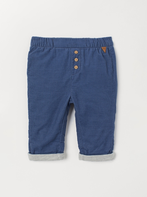 

H&M Girls Blue Lined Corduroy Trousers