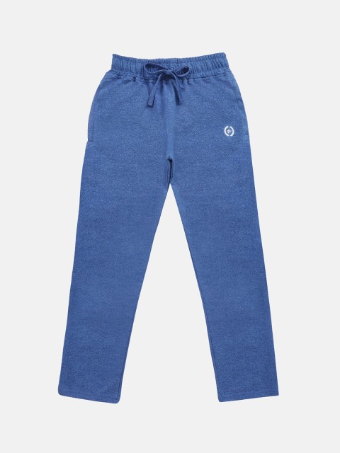 

Lil Tomatoes Boys Blue Solid Track Pants