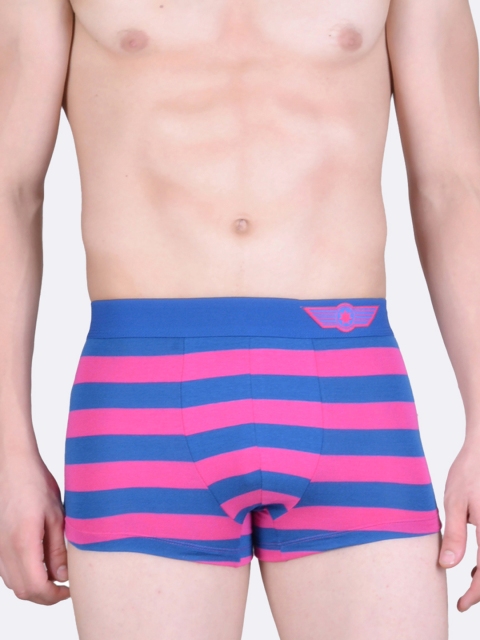 

Force NXT Men Pink & Blue Striped Asoorted Trunk MNFL-61-PO1-DARKPINK