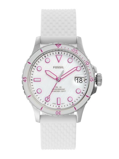 

Fossil Women White Analogue Watch ES4747
