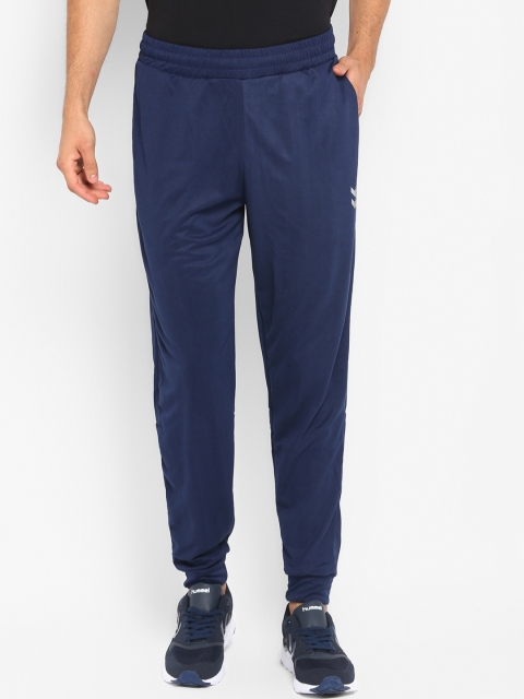 

Hummel Men Navy Blue Solid Waur Track Pants