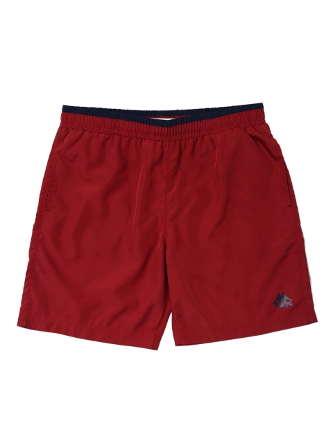

Kappa Boys Maroon Solid Regular Fit Regular Shorts