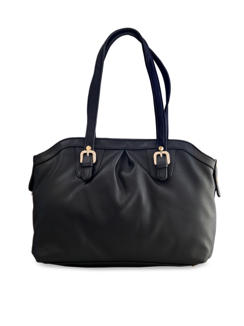 

LEGAL BRIBE Black Solid Handheld Bag