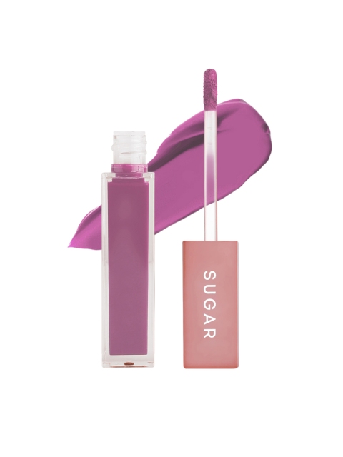 

SUGAR Women Lyra Long-Lasting Mettle Liquid Lipstick, Purple