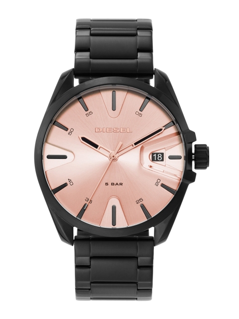 

DIESEL Men Rose Gold & Black Analogue Watch DZ1904