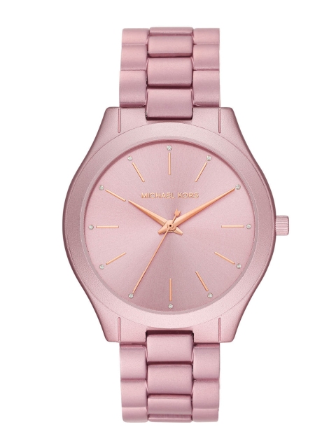

Michael Kors Women Pink Analogue Watch MK4456I