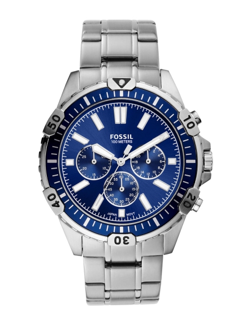 

Fossil Men Blue Analogue Watch FS5623I