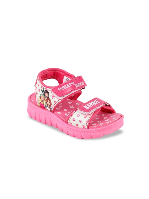 

Barbie Girls Pink Print Sports Sandals