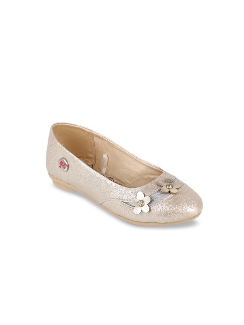 

Barbie Girls Gold-Toned Embellished Ballerinas