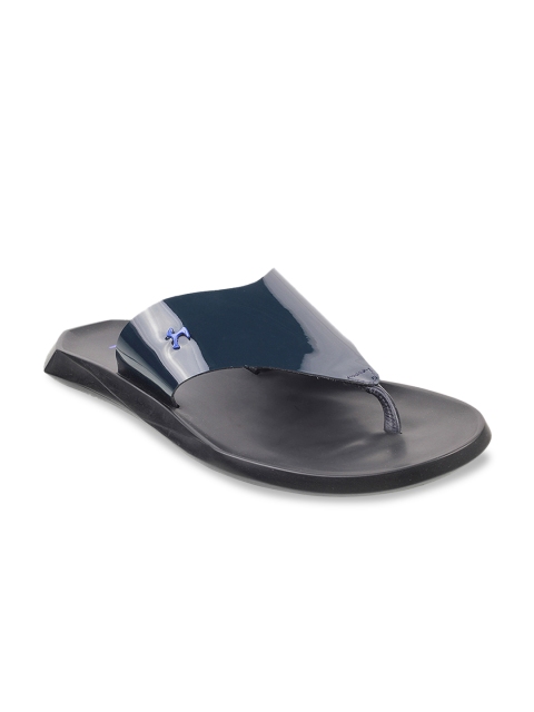 

Mochi Men Blue Leather Sandals