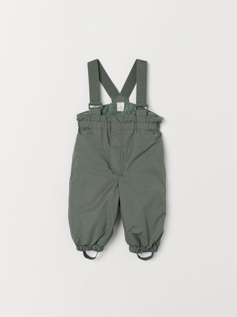 

H&M Kids Green Outdoor Trousers with Braces