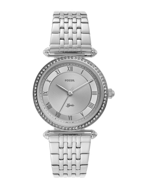 

Fossil Women Silver-Toned Analogue Watch