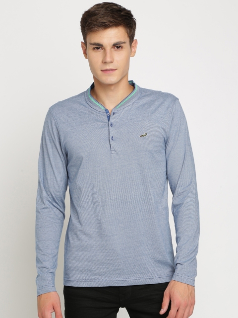 

Crocodile Men Blue Solid Sweatshirt