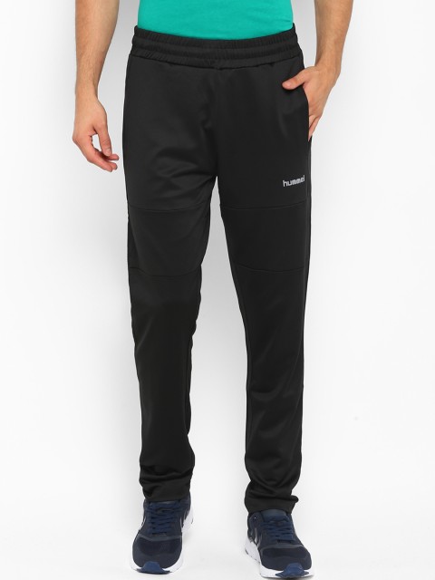 

Hummel Men Black Solid Penton Track Pants
