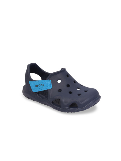

Crocs Boys Navy Blue Clogs