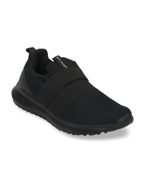 

Bond Street By Red Tape Men Black Textile Walking Shoes