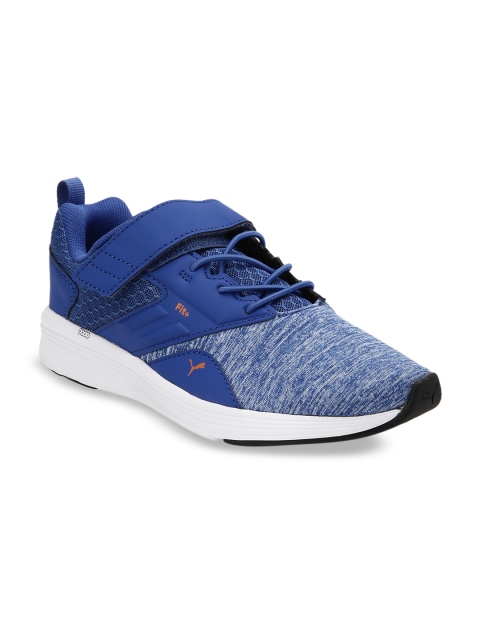 

Puma Kids Blue Mesh NRGY Comet V PS Running Shoes