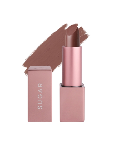 

SUGAR Cosmetics Mettle Matte Lipstick - 04 Soteria (Brown Nude) 3.5 g