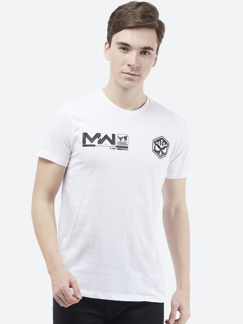 

Call of Duty Men White Call of Duty Printed Round Neck T-shirt