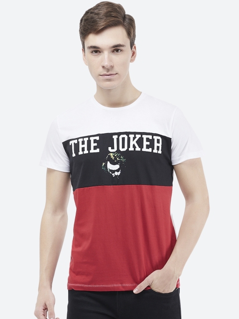 

Free Authority Men White Joker Printed T-shirt