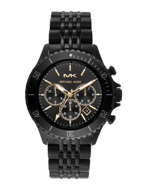

Michael Kors Men Black Chronograph Watch MK8750I