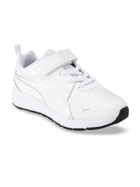 

Puma Kids White Synthetic Pure Jogger SL V PS Running Shoes