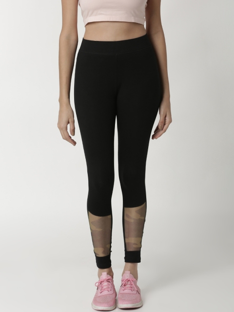 

De Moza Women Black & Solid Ankle-Length Skinny-Fit Leggings