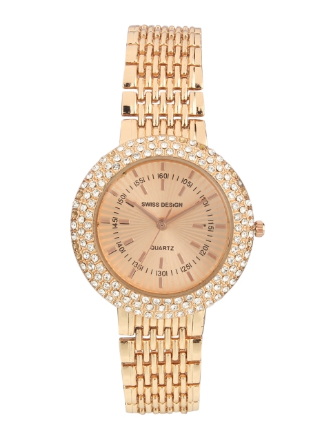

Swiss Design Women Rose Analogue Watch SDWatch-908-IPR