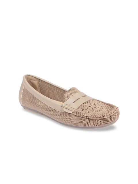 

Flat n Heels Women Khaki Loafers