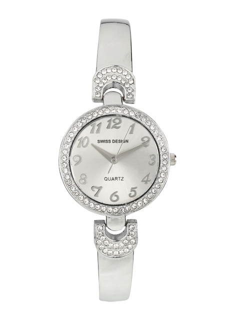 

Swiss Design Women Silver-Toned Analogue Watch SDWatch-911-IPS