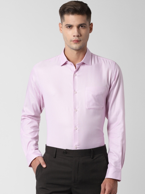 

Peter England Men Pink Solid Regular Fit Formal Shirt